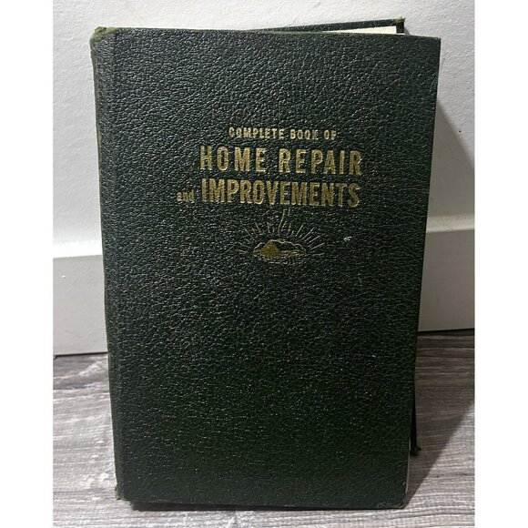 Complete Book of Home Repair and Improvements By Popular Machine Hardcover 1949 - Picture 1 of 6